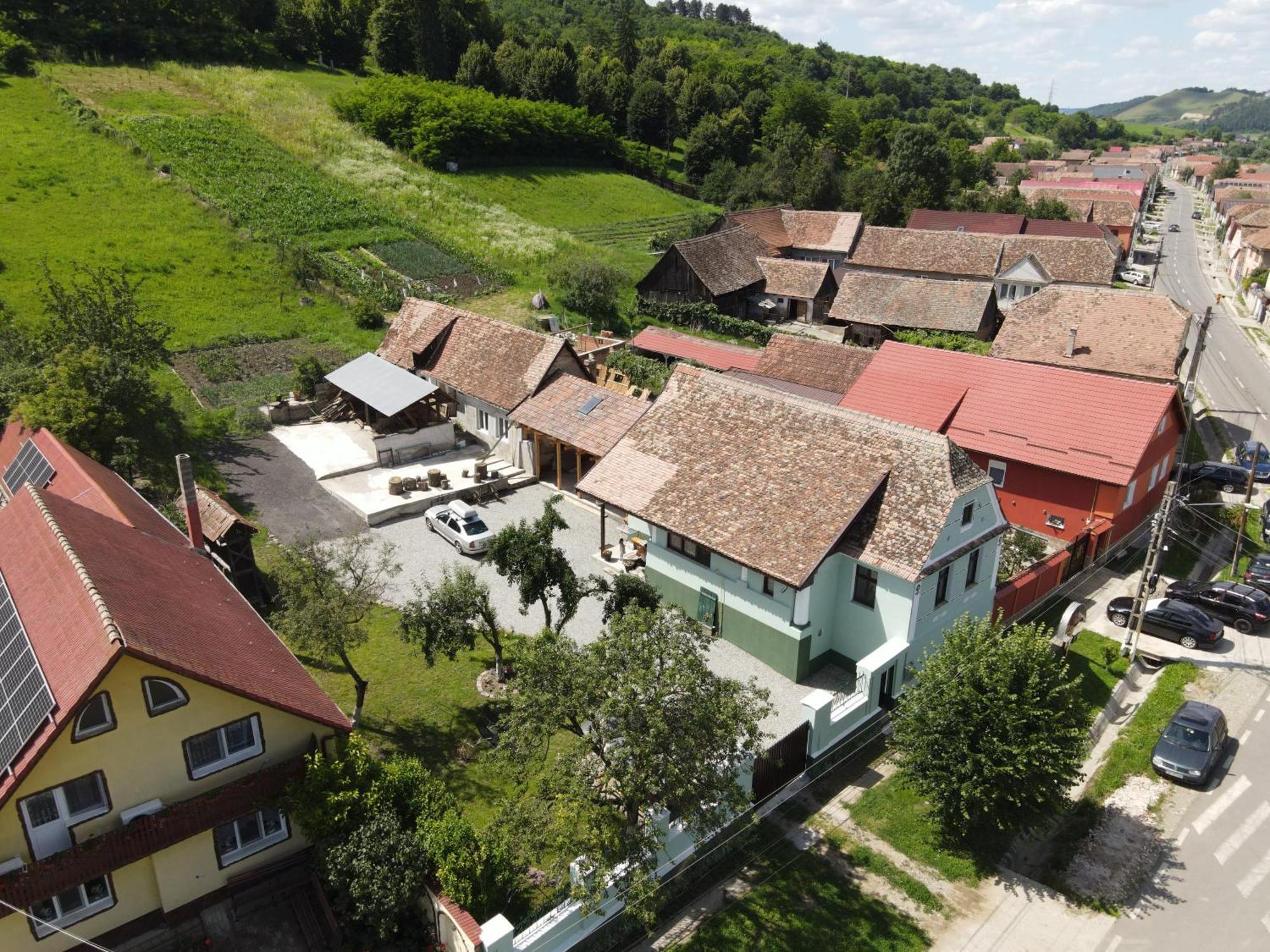 Cazare La Cetate Mosna Buitenkant foto